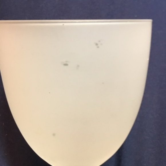 VTG Wine Frosted Glass Eleanor Roosevelt Girl Talk "A Woman Is Like A Tea Bag" - Picture 7 of 7